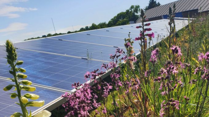 Flat roofs adapt for net zero