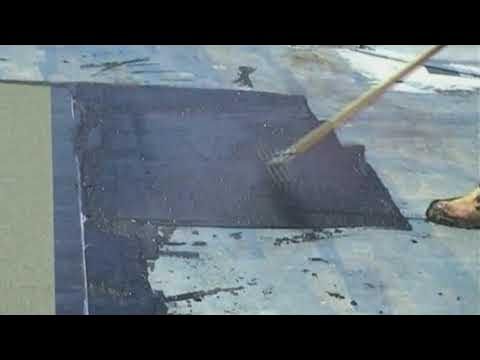 Hot melt structural waterproofing installation
