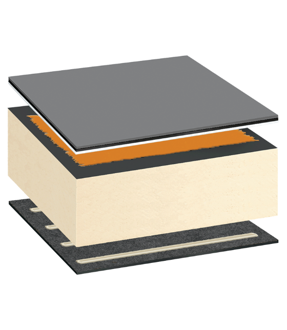 Thermofol PVC system - Adhered