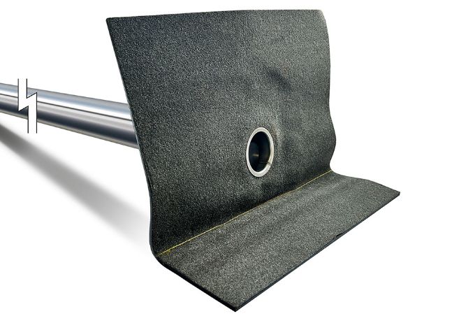 Bauder Bitumen Parapet Tell Tale Overflow DN50