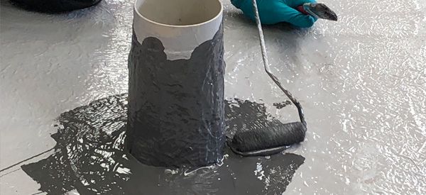 Installation of the Bauder LiquiTOP System